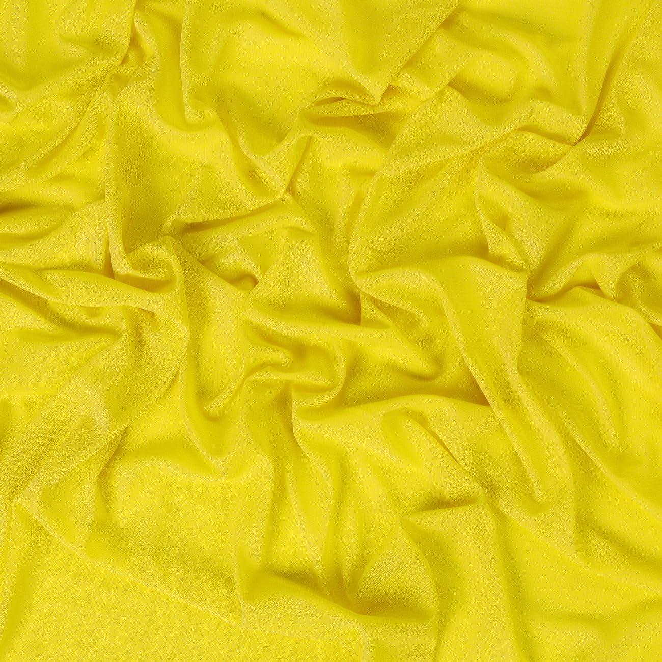 Pack of 1 Panel (30 Inch X 20 Feet) Wedding Arch Draping Fabric Sheer Chiffon Fabric Drapery for Wedding Ceremony Reception Swag Backdrop Canopy Chuppah ARBO Altars Decoration (Yellow)