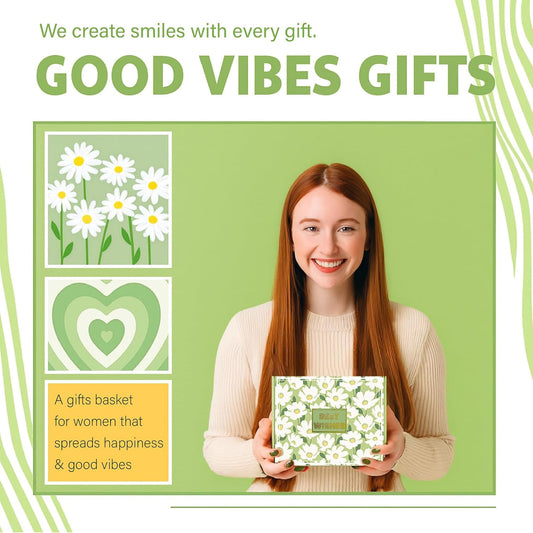 Gift Baskets for Women, Unique Birthday Gifts for Women Friendship | Best Friend Birthday Christmas Gift, Get Well Soon Sending Sunshine Teen Girl Gifts for Daughter Sister - BRIGHTEN UP HER DAY