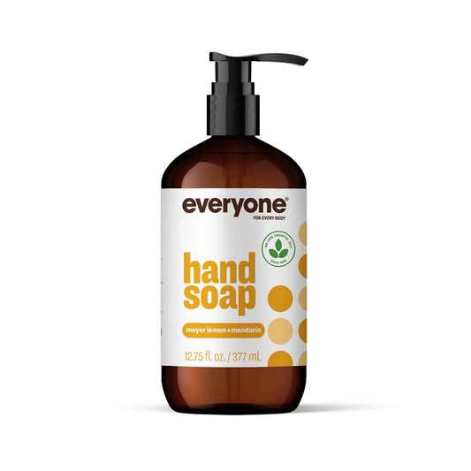Liquid Hand Soap, 12.75 Ounce (Pack of 1), Meyer Lemon and Mandarin, made with Essential Oils for Kitchen and Bathroom