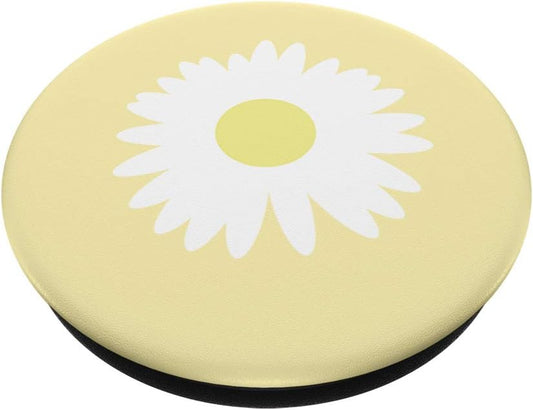 Daisy Yellow Pastel Aesthetic Cute Flower Cottagecore PopSockets PopGrip: Swappable Grip for Phones & Tablets