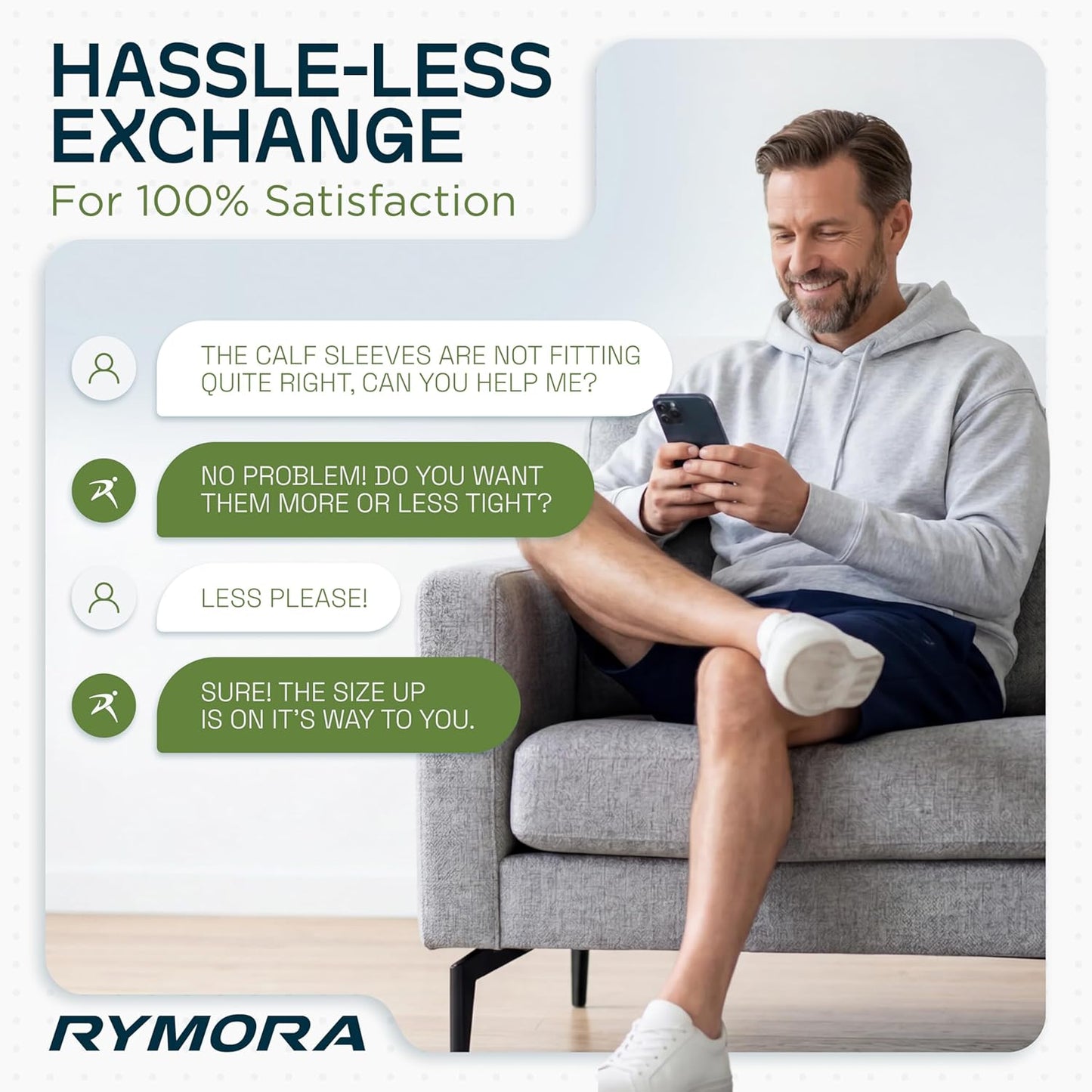 Calf Compression Sleeves Men Women - Leg Compression Sleeve Footless Socks - Shin Splint Relief Fitness Running