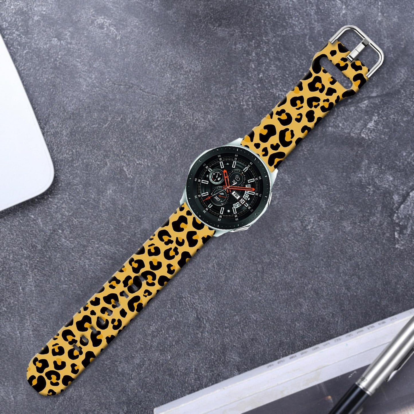Cartoon Watch Bands Compatible with Samsung Galaxy Watch 46mm/ Galaxy Watch 3 45mm/Samsung Gear S3 Frontier/Classic Strap,Soft Silicone 22mm Replacement Wristband Sport Strap for Men Women.