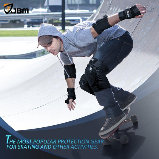 Adult & Kids Knee Pads Elbow Pads and Wrist Guards for Inline Skating, Roller Skating, Skateboarding, Scootering