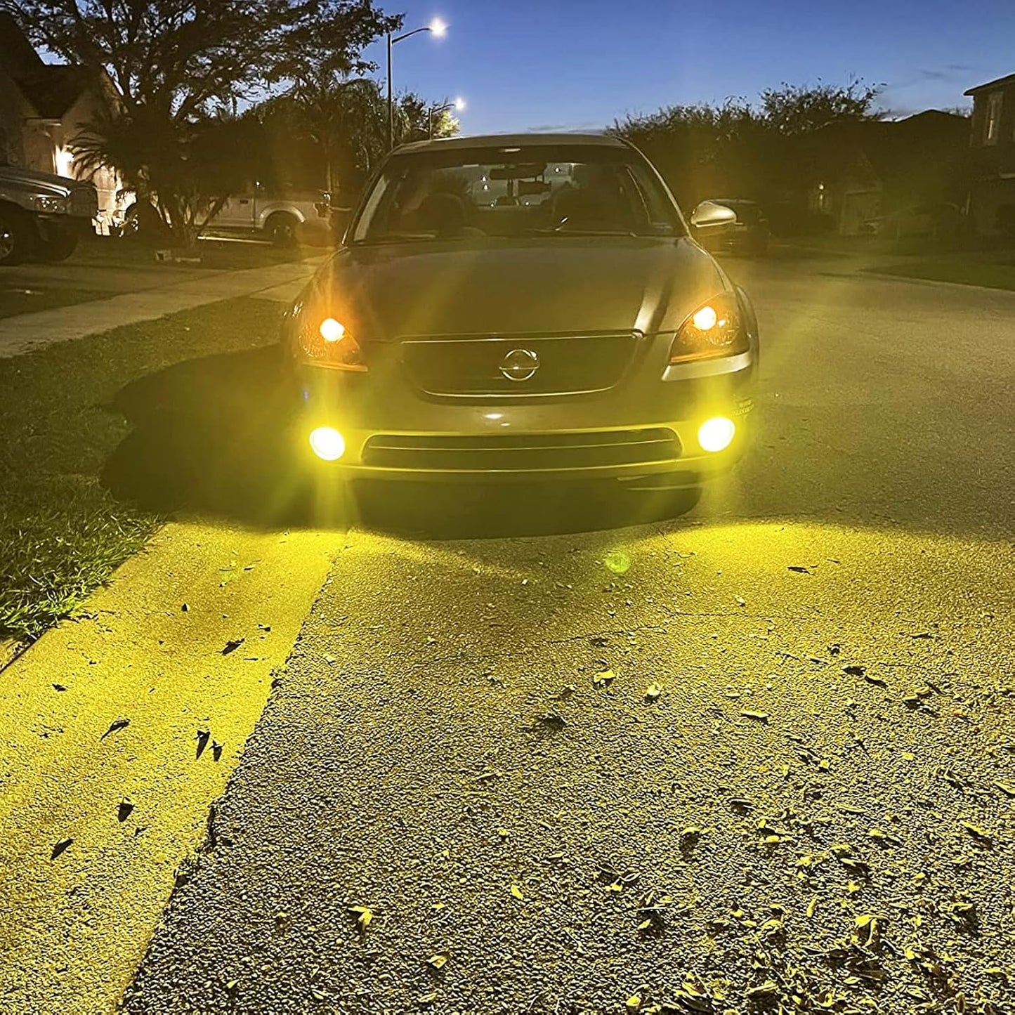 9006 Yellow Fog Light Bulbs 3800 Lumens Super Bright HB4 9006LL LED Bulb Replacement for Car Truck SUV Fog Lights or DRL Lamps, 3000K Golden Yellow, Pack of 2