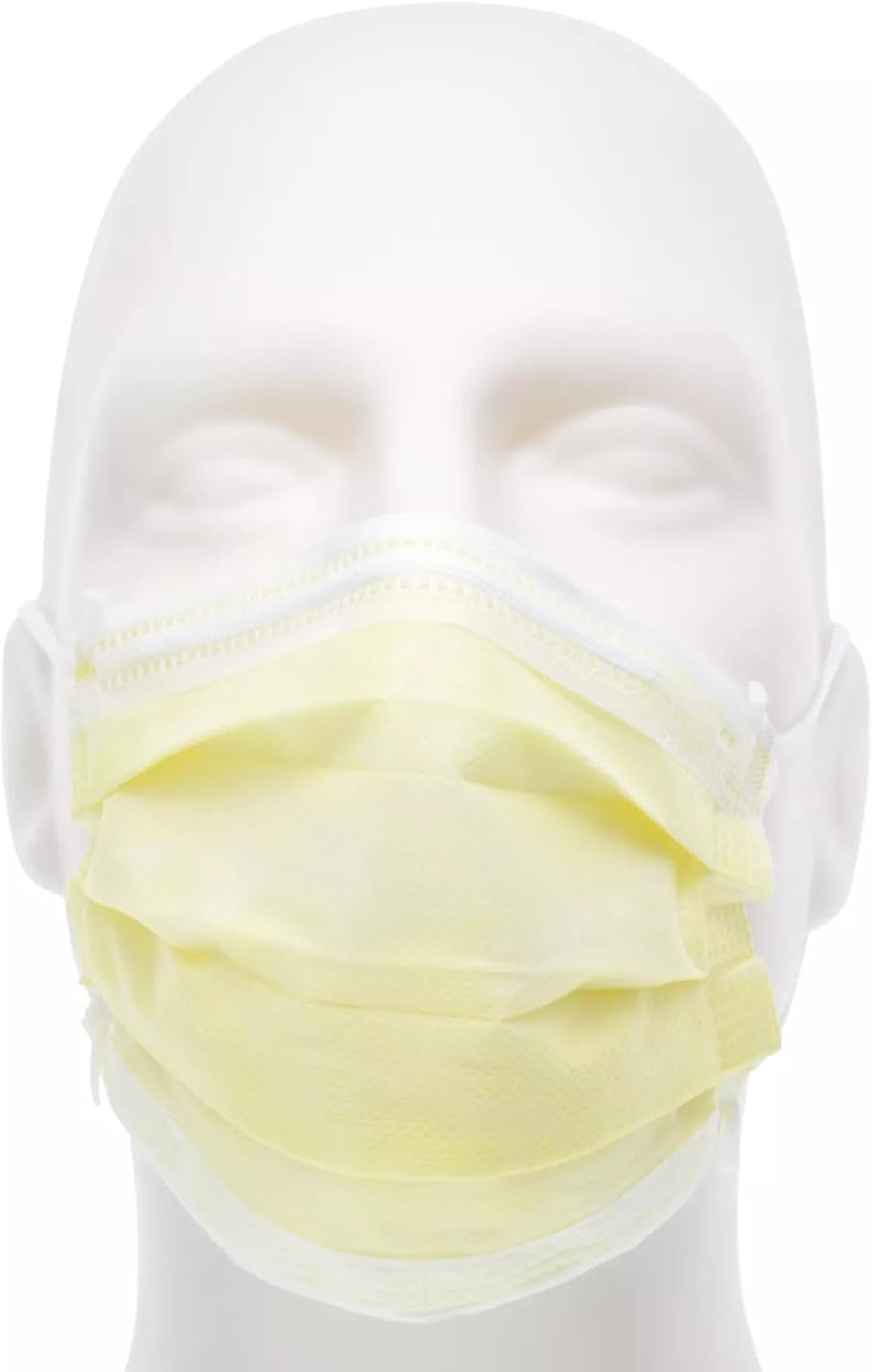™ AT70021 Level 1 Procedure Mask, Ear Loops, Yellow, Box of 50