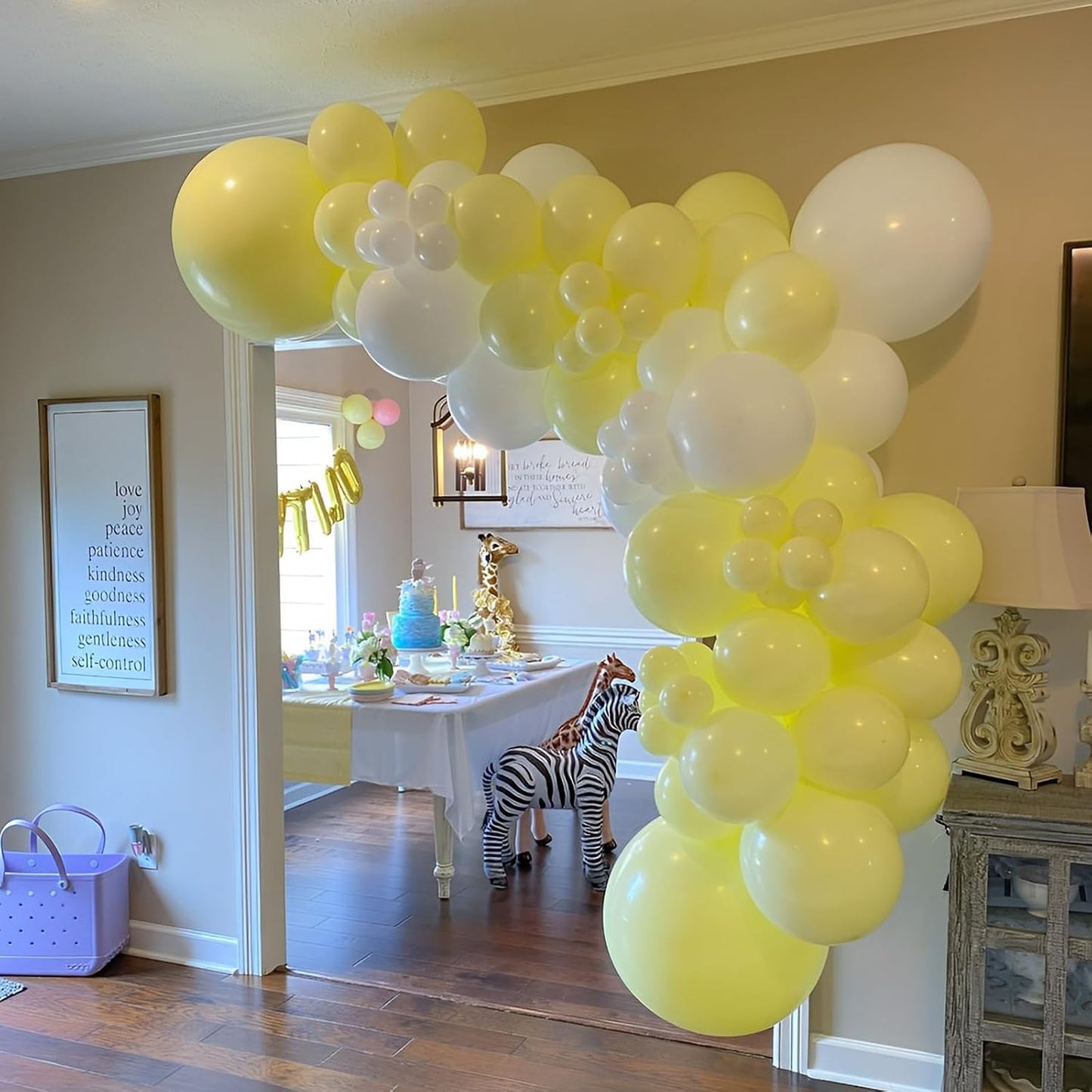 110pcs Pastel Yellow Light Yellow Latex Party Balloons, 12inch | for Graduation, Easter, Wedding, Birthday, Bridal Shower, Sunflower Party, Baby Shower, Anniversary Party Decorations