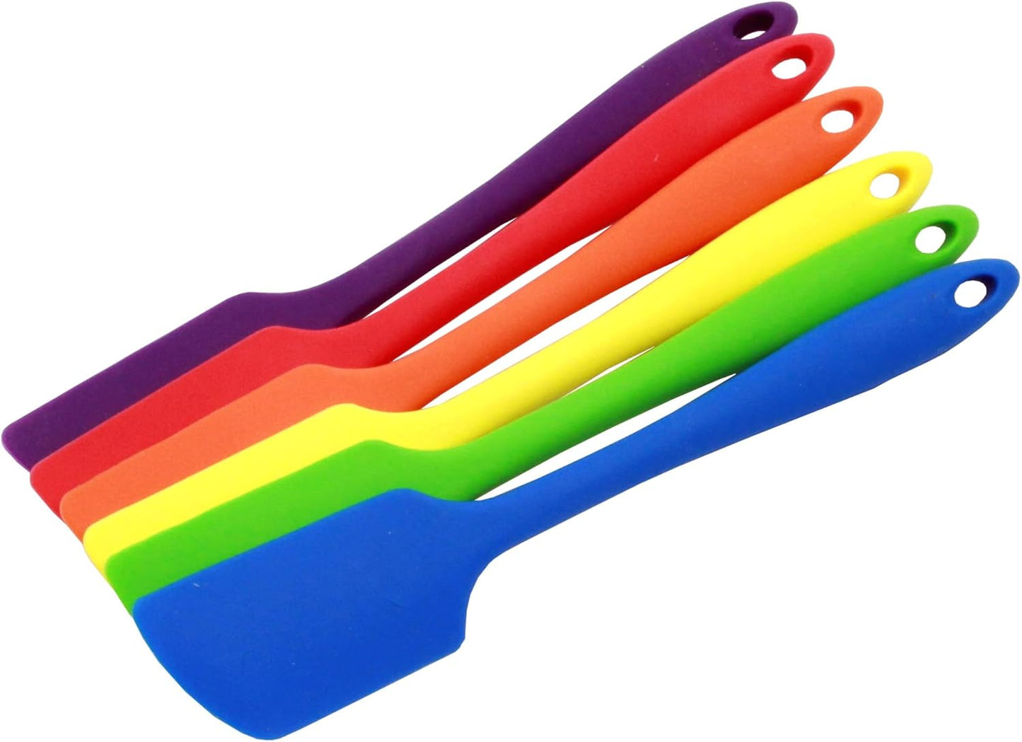 Premium Silicone Angled Spatula, 11 inch, Yellow