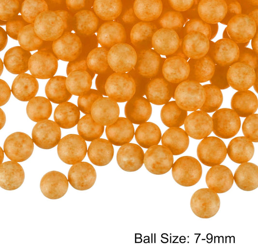 Foam Beads Foam Balls 7-9mm for Wedding and Party Decorations, Tiny Packing Balls, Arts DIY Crafts Supplies (Dark Yellow,1 Pack Approx 1500pcs)
