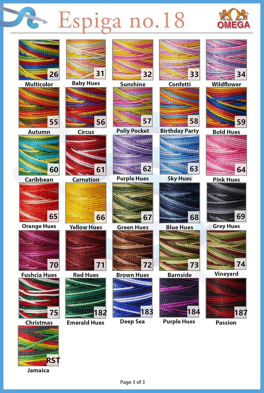 Espiga No.18-100% Nylon Omega String Cord for Knitting and Crochet - 04 Canary Yellow