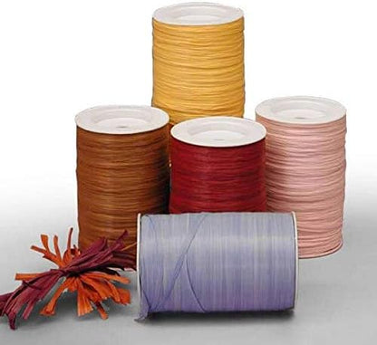 Royal Blue Matte Raffia Ribbon 1/4" X 100 Yards