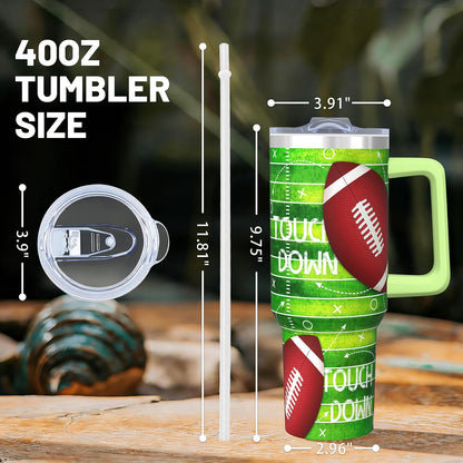 40oz Lemon Tumbler with Handle Cup, Lemon Gifts for Women | Cute Yellow Lemon Stainless Steel Leak-proof Cup Water Bottle Tumbler, Lemon Gifts for Women Birthday Christmas Mothers Day
