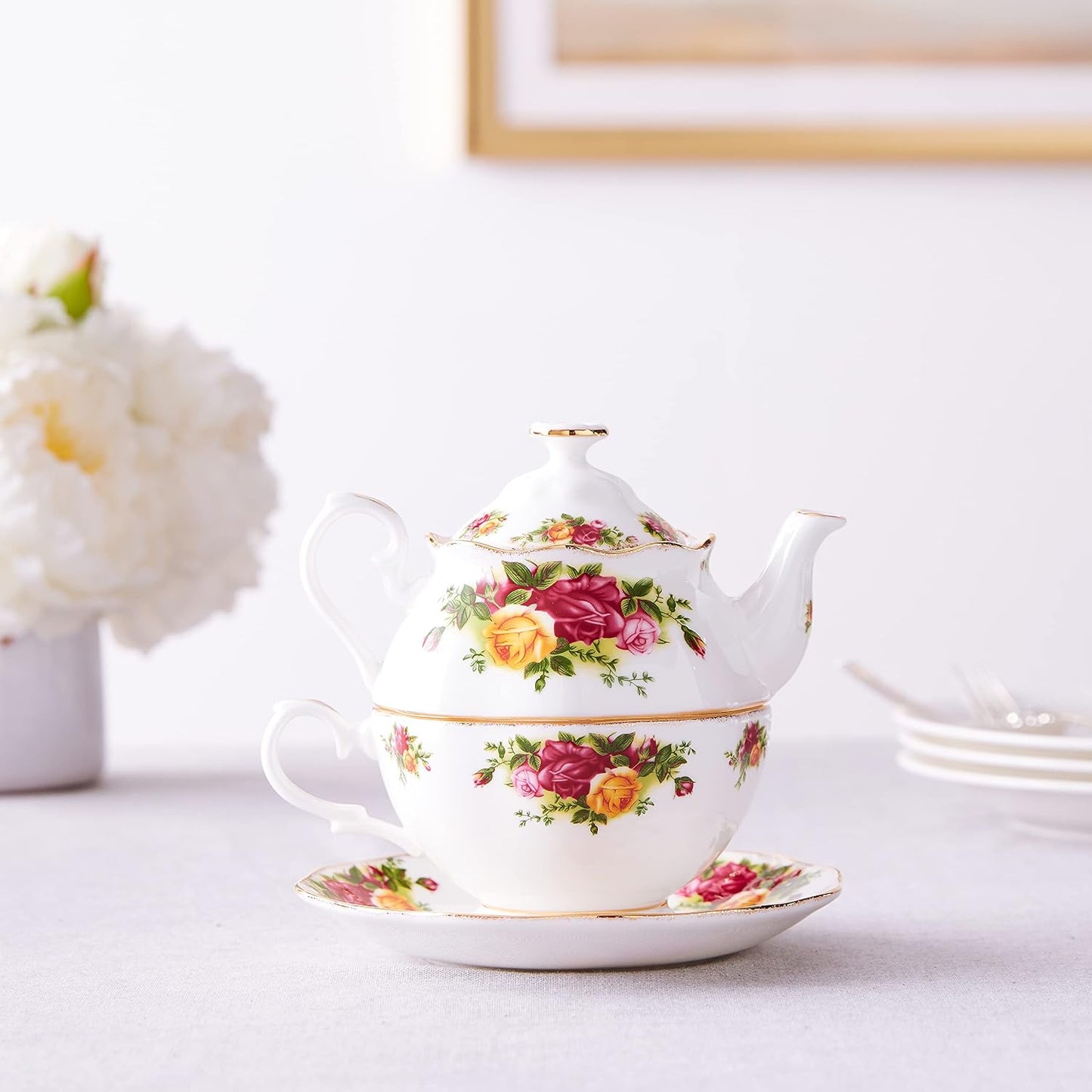 Old Country Roses Tea For One