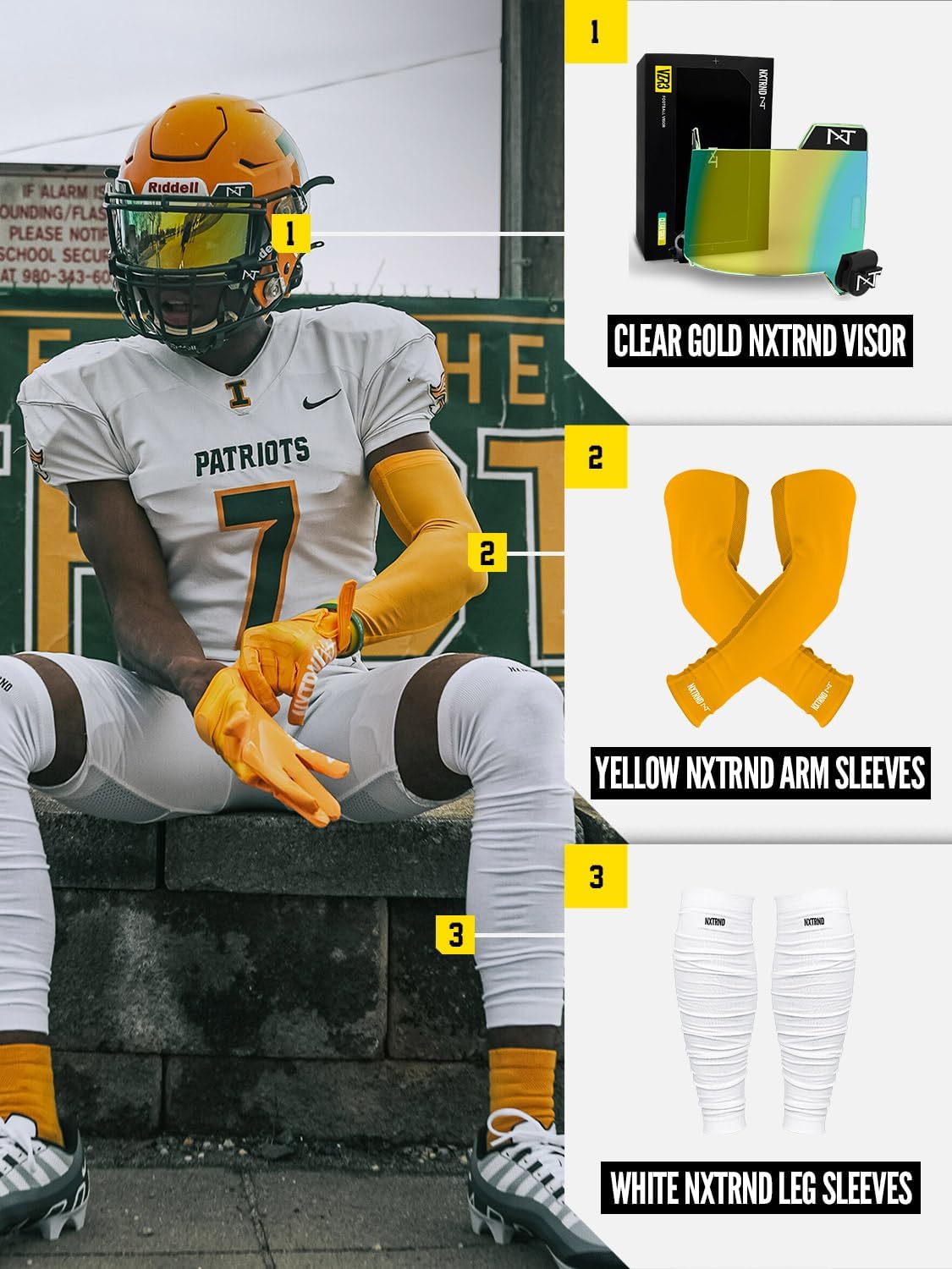 1 Pair Compression Arm Sleeves for Men, Breathable Football, Basketball, Baseball Accessory, Adult & Kids