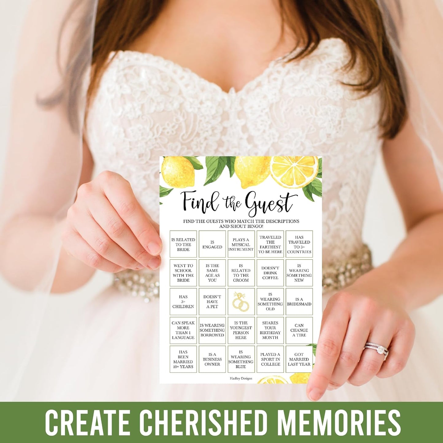 Bridal Shower Games 20 Guests, Lemon Couples Wedding Shower Games, Fun and Hilarious Game for Showers, Wedding, Engagement Party Activities