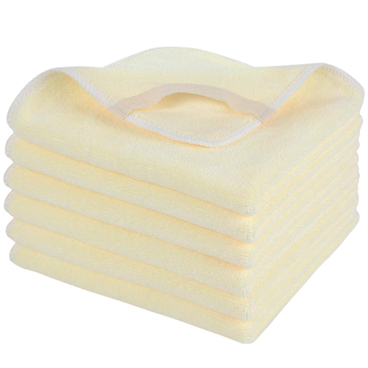 Microfiber Facial Cloths Fast Drying Washcloth 12inch x 12inch Absorbent Face Wash Cloth Soft Makeup Remover Cloths