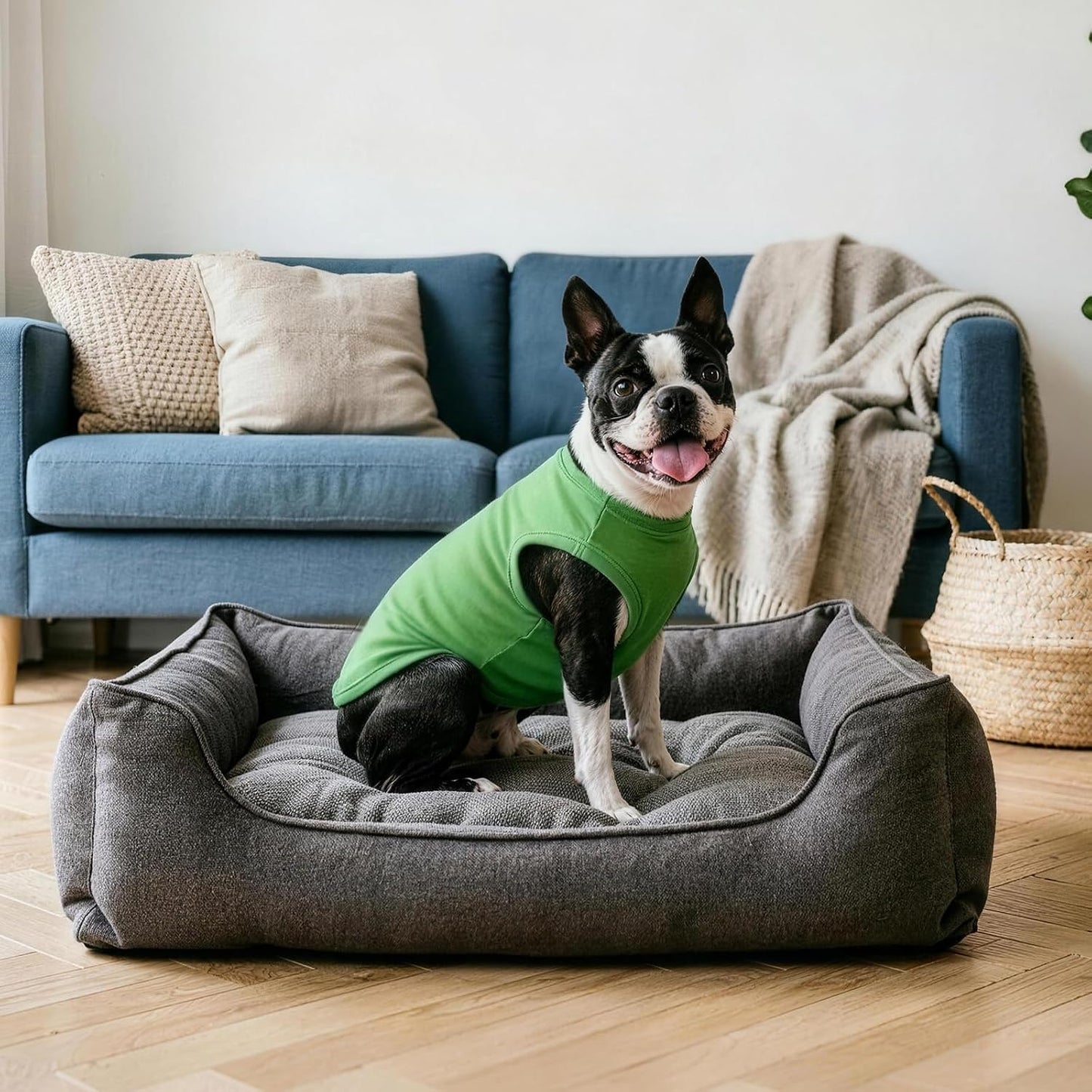 2-Pack Dog Tank Tops for Small Medium Large Dogs Yellow& Green Sleeveless Puppy Vest Shirts Spring Summer Breathable Pet Apparel Colorful Outfits for Boy & Girl Dogs(Yellow& Green) XXL