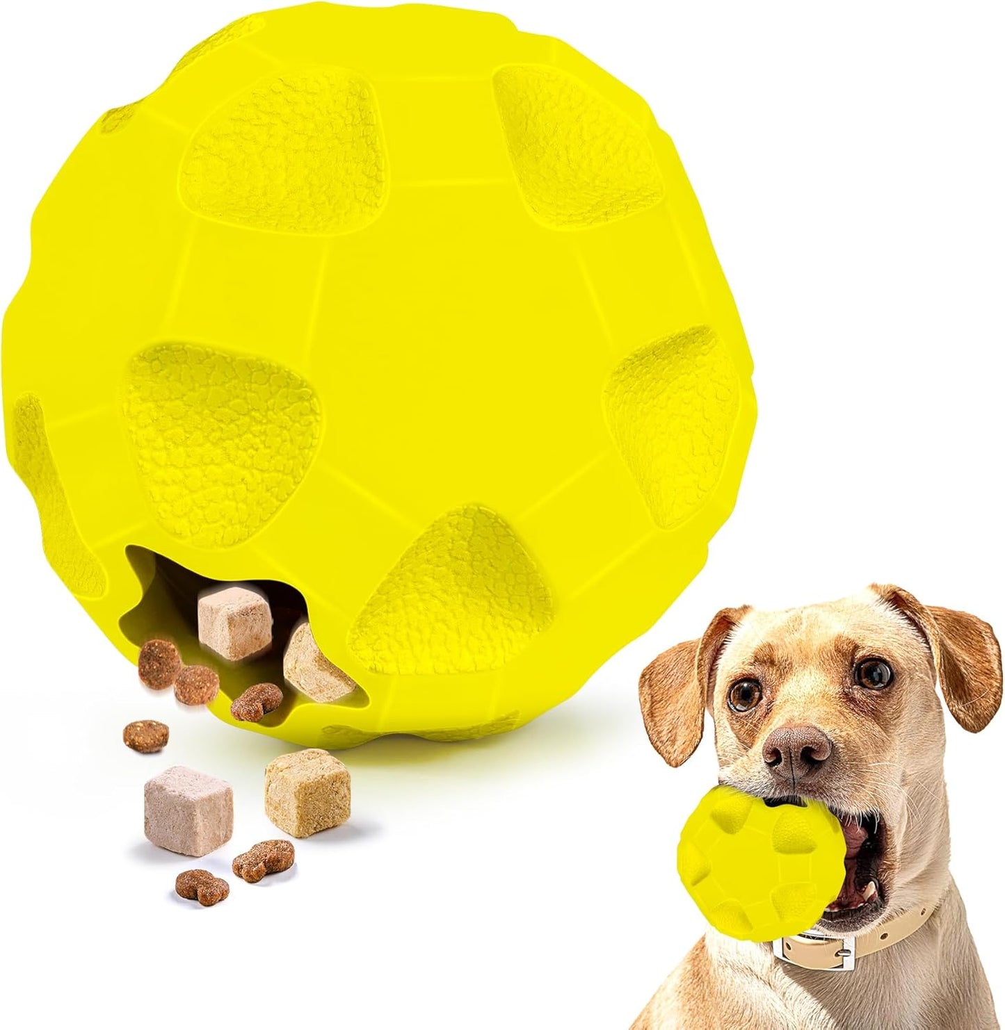 Interactive Dog Puzzle Toys for Boredom, Dog Treat Balls for Large Dogs | Dogs Enrichment Toys to Keep Them Busy, Tough Treat Dispensing Dog Toys, Interactive Dogs Toys for Boredom to Keep Them Busy