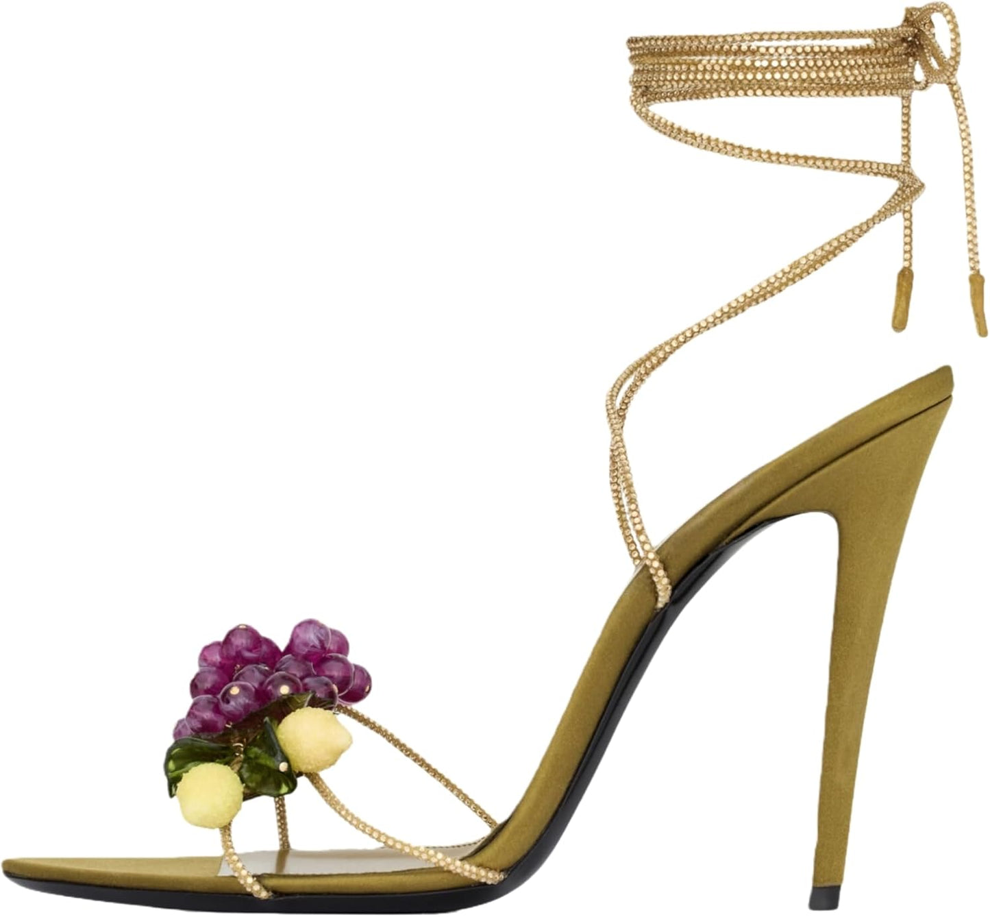 Rhinestone Lace Up High Heel Sandals for Women Satin Strappy Crisscross Open Pointed Toe Stiletto Heels Spring Summer Dopamine Beach Wedding Party Prom Sandals