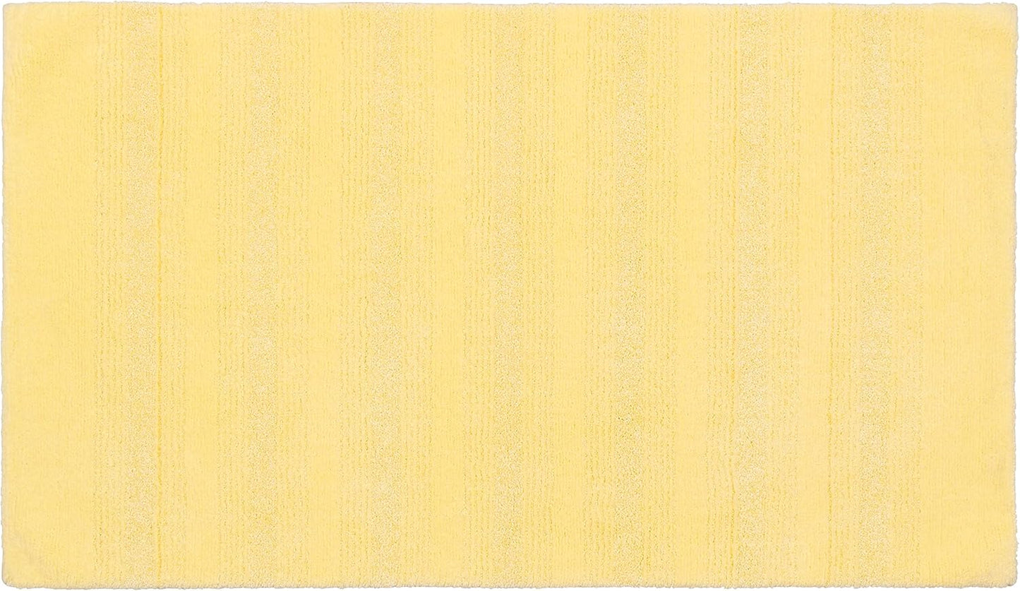 Essence Rubber Ducky Yellow 30" X 50" Non Slip, Easy to Clean Machine Washable,Soft Nylon Bath Rug Perfect for Any Home
