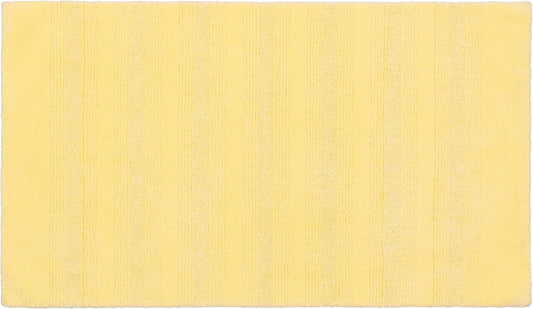 Essence Rubber Ducky Yellow 30" X 50" Non Slip, Easy to Clean Machine Washable,Soft Nylon Bath Rug Perfect for Any Home