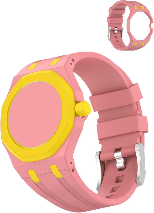 for Swatch Royal Pop Watch Silicone Sport Band,Durable Outdoor Strap,Soft Breathable Wristband Replacement for Fitness,Hiking,Running,Everyday Wear