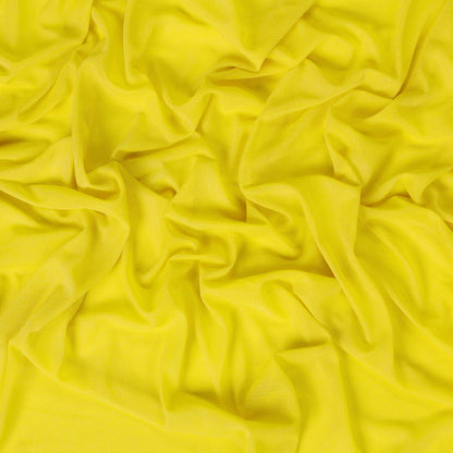 10ft Chiffon Table Runner 29x120 Inches Shimmer Sheer Centerpiece Cloth for Wedding Bridal Shower Birthday Graduation Engagement Ceremony Event Party Banquet Table Decoration (2 PC)(Yellow)