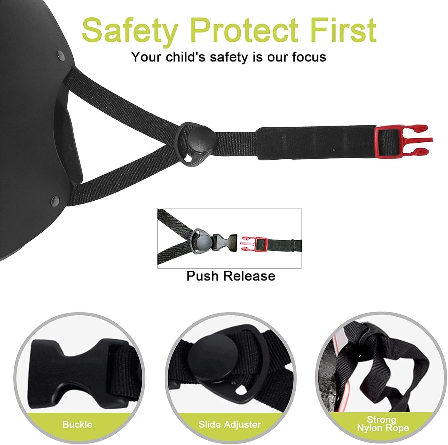 Kids Bike Helmet Ventilation & Adjustable Toddler Helmet for Ages 2-14 Kids Boys Girls Multi-Sport Helmet for Skateboard Roller Skateing Bicycle Scooter blance Bike