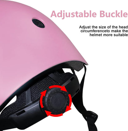 Kids Bike Helmet Ventilation & Adjustable Toddler Helmet for Ages 2-14 Kids Boys Girls Multi-Sport Helmet for Skateboard Roller Skateing Bicycle Scooter blance Bike