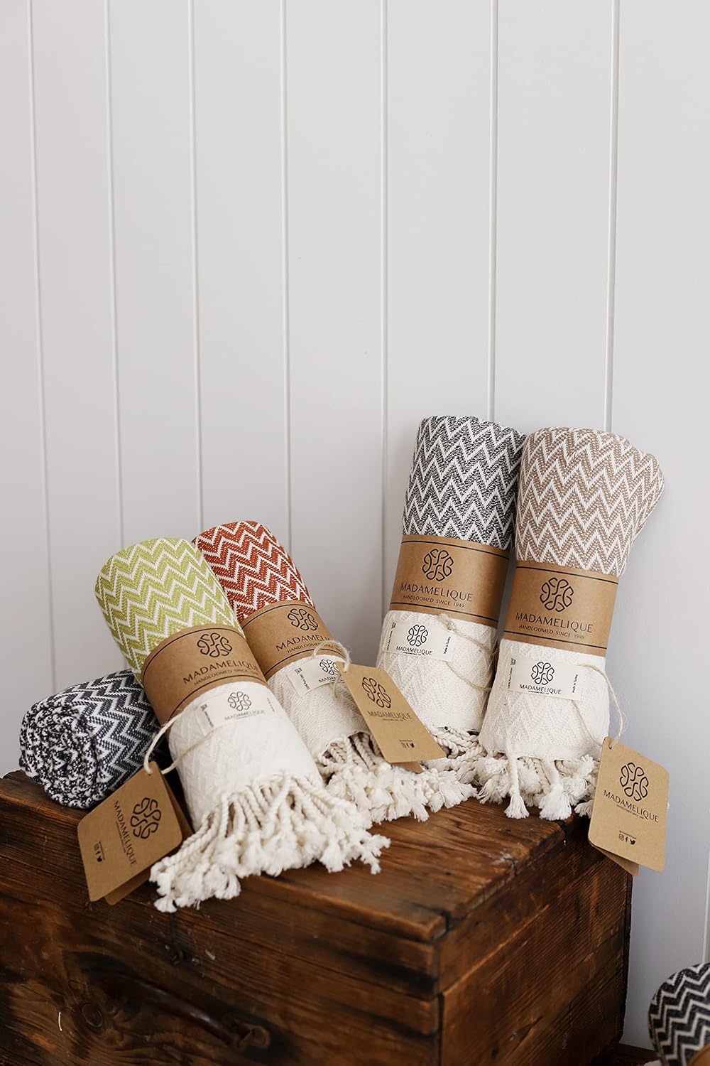 Exclusive Hand Towels Set of 2-18 x 40 Inches - Decorative Bathroom Peshtemal Towel for Hand, Face, Hair, Yoga, Tea, Dishcloth, Kitchen and Bath - 100% Pure Cotton (Mustard)