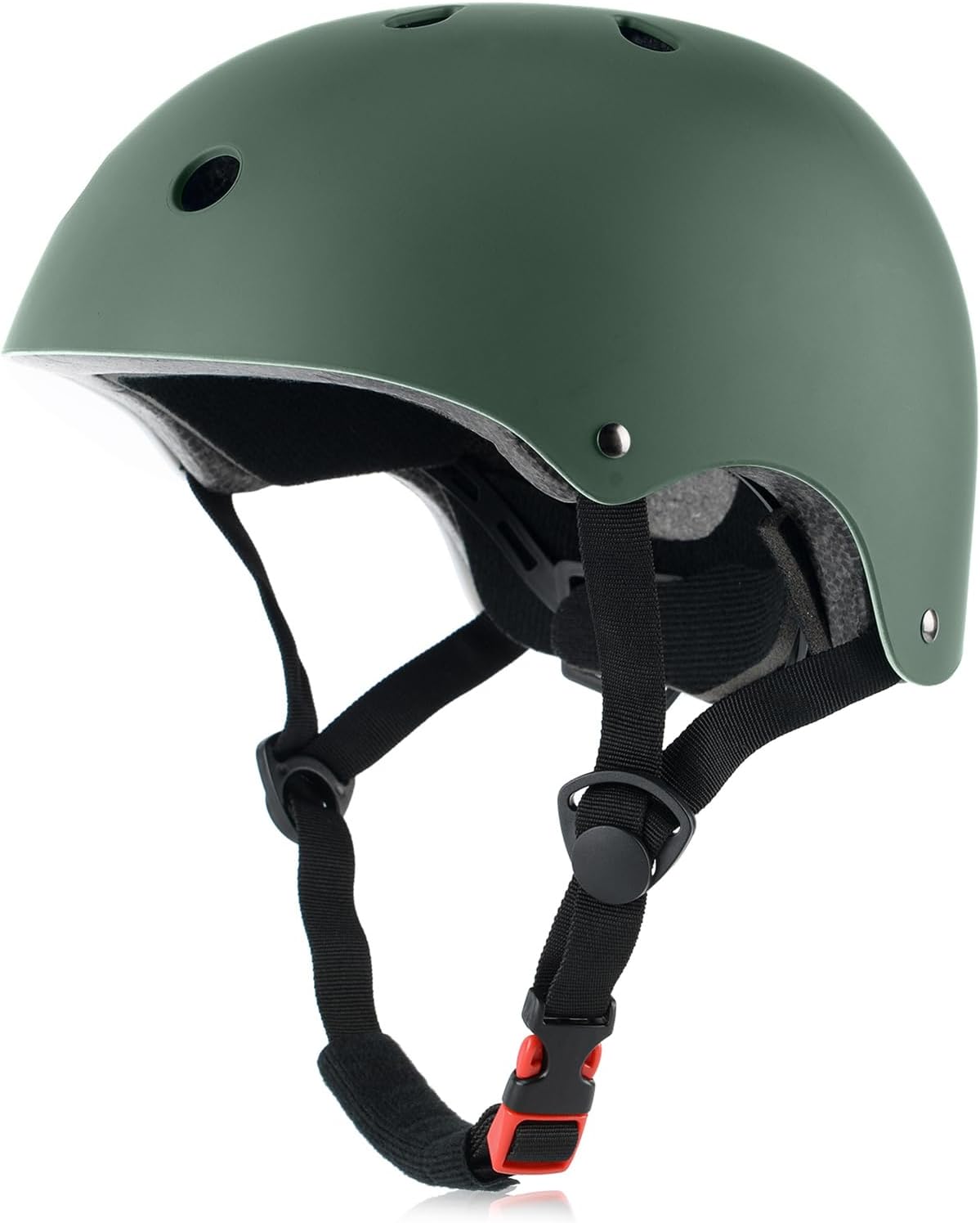 Skateboard Bike Helmet, 3 Sizes for Adult Youth & Kids | Lightweight, Adjustable, Certified Multi-Sport for Bicycle, Inline/Roller Skates, Kick Scooter