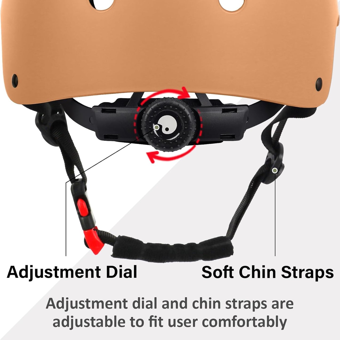 Skateboard Bike Helmet, 3 Sizes for Adult Youth & Kids | Lightweight, Adjustable, Certified Multi-Sport for Bicycle, Inline/Roller Skates, Kick Scooter