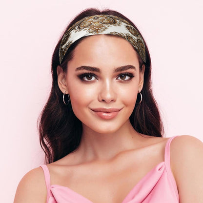 Head Hair Scarf for Women Like Satin Silk Scarf Bandana | Hair Wrapping Night, Large Square Scarves 27.5", Fashion Neck Scarves