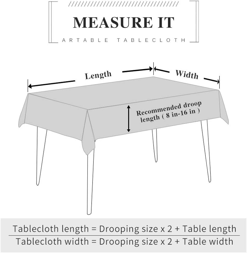 Clear Table Cover Protector Vinyl PVC Rectangle Table Cloth with Floral Print Pattern Oil Proof Wipe-able Plastic Tablecloths for Dining Tables Parties Holidays (Lemon, 52 x 70 Inches)