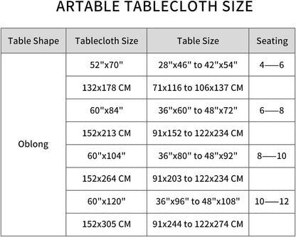Clear Table Cover Protector Vinyl PVC Rectangle Table Cloth with Floral Print Pattern Oil Proof Wipe-able Plastic Tablecloths for Dining Tables Parties Holidays (Lemon, 52 x 70 Inches)