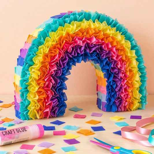 5400 Pcs 1 in Tissue Paper Squares 36 Assorted Colors for Crafts | Art Rainbow Tissue Paper Bulk for Mother's Day, Projects, Collage, Suncatchers, Scrapbooking - Non Bleeding