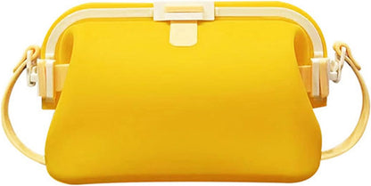 Huggea Waterproof Purse - Silicone Swimming Storage Bag & Foldable Lunch Bag