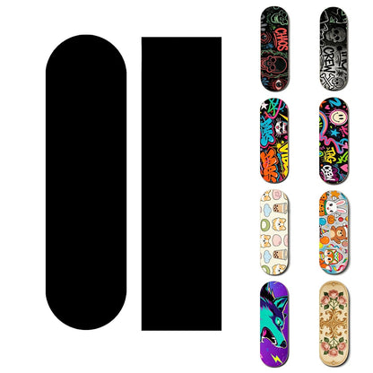 Skateboard and Longboard Custom Grip Tape Sheet Add Your Photo Logo Text Personalized Skidproof Sticker, Customizable Wear-Proof Grip Tapes, Yellow