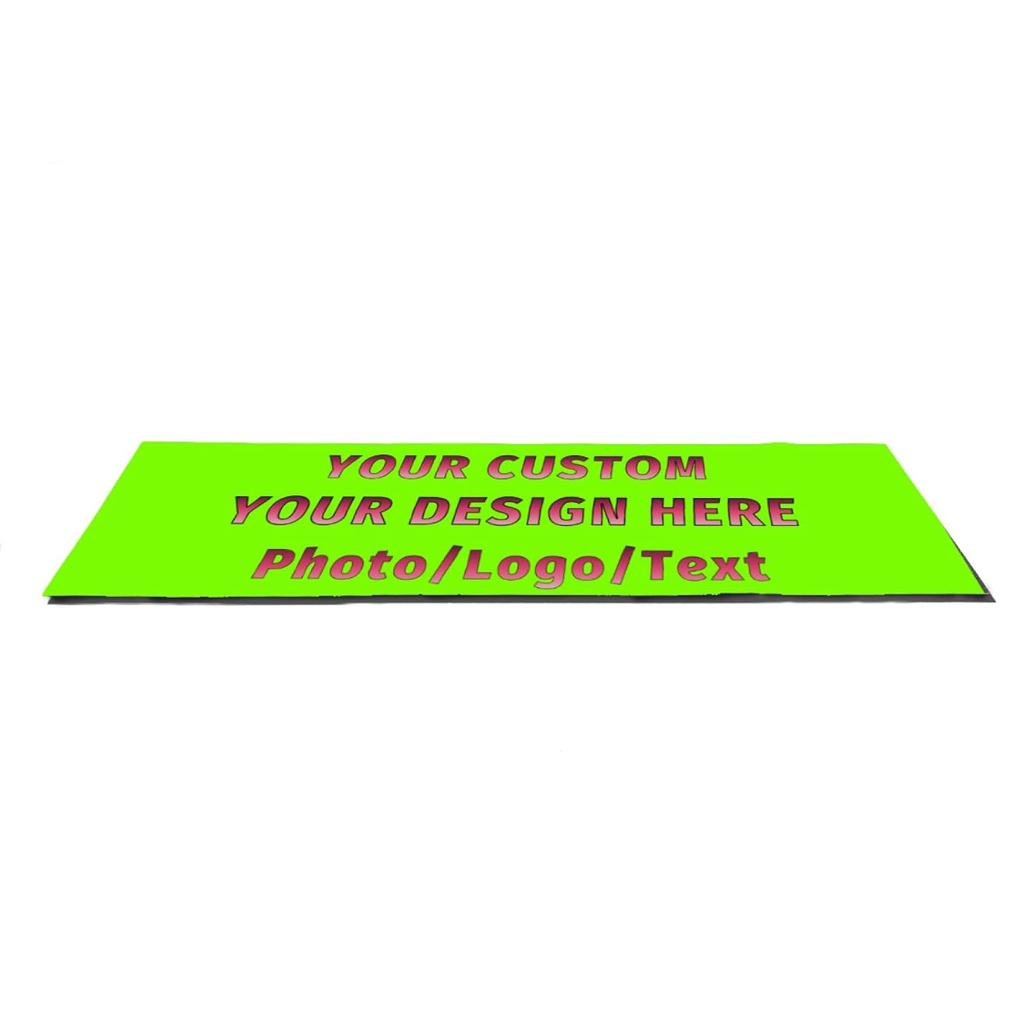 Skateboard and Longboard Custom Grip Tape Sheet Add Your Photo Logo Text Personalized Skidproof Sticker, Customizable Wear-Proof Grip Tapes, Yellow