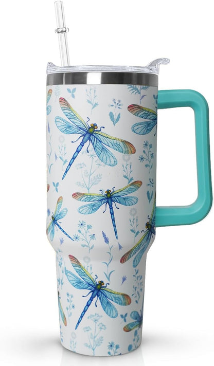 30 oz Stainless Steel Tumbler with lid and Straw,Yellow CoffeeTravel Mug Cup Water Botter, Lemon Gifts for Lemon Lovers - Colors B