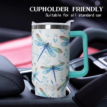 30 oz Stainless Steel Tumbler with lid and Straw,Yellow CoffeeTravel Mug Cup Water Botter, Lemon Gifts for Lemon Lovers - Colors B