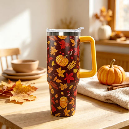 30 oz Stainless Steel Tumbler with lid and Straw,Yellow CoffeeTravel Mug Cup Water Botter, Lemon Gifts for Lemon Lovers - Colors B