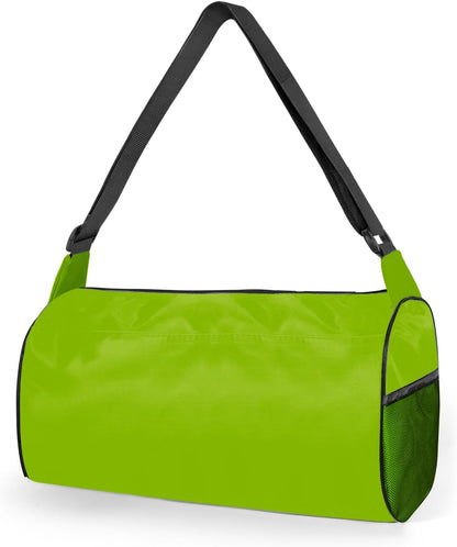 Small Gym Bag for Women & Men,Small Lightweight Duffel Bag Carry On Bags Mini Duffel Travel Bag Waterproof Sports Bags for Workout/Sport/Travel, Yellow
