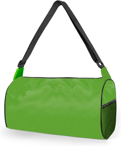 Small Gym Bag for Women & Men,Small Lightweight Duffel Bag Carry On Bags Mini Duffel Travel Bag Waterproof Sports Bags for Workout/Sport/Travel, Yellow