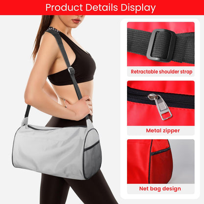 Small Gym Bag for Women & Men,Small Lightweight Duffel Bag Carry On Bags Mini Duffel Travel Bag Waterproof Sports Bags for Workout/Sport/Travel, Yellow