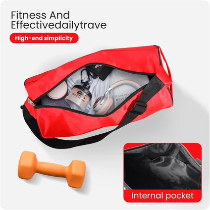 Small Gym Bag for Women & Men,Small Lightweight Duffel Bag Carry On Bags Mini Duffel Travel Bag Waterproof Sports Bags for Workout/Sport/Travel, Yellow