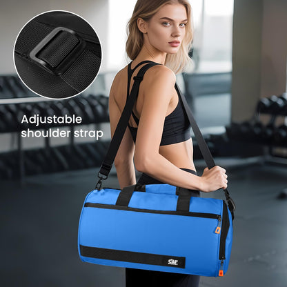 Small Gym Bag for Women & Men,Small Lightweight Duffel Bag Carry On Bags Mini Duffel Travel Bag Waterproof Sports Bags for Workout/Sport/Travel, Yellow