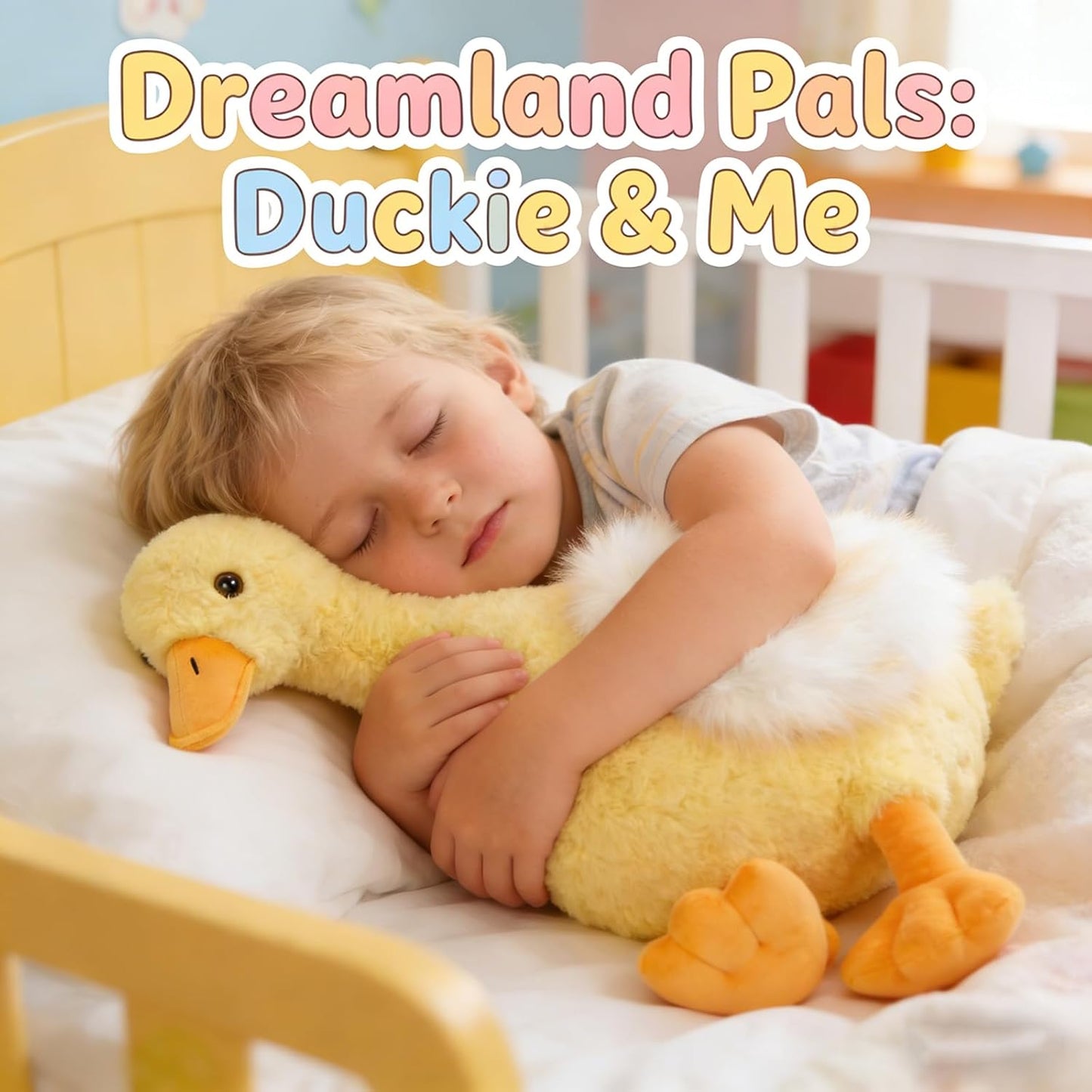 23.5inch Duck Stuffed Animal, Soft Cute Yellow Stuffed Duck Plush Toy, Gift for Kids,Boys,Girls Easter, Birthday Christmas