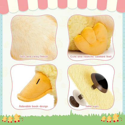 23.5inch Duck Stuffed Animal, Soft Cute Yellow Stuffed Duck Plush Toy, Gift for Kids,Boys,Girls Easter, Birthday Christmas