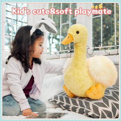23.5inch Duck Stuffed Animal, Soft Cute Yellow Stuffed Duck Plush Toy, Gift for Kids,Boys,Girls Easter, Birthday Christmas