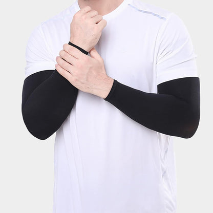 Cooling Arm Sleeves for Men Sun Protection Compression Arm Sleeves Cover